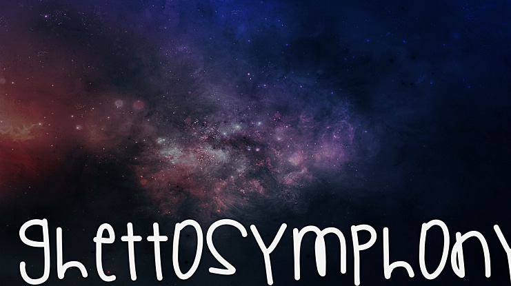 GhettoSymphony Font