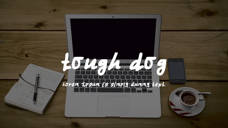 tough_dog Font