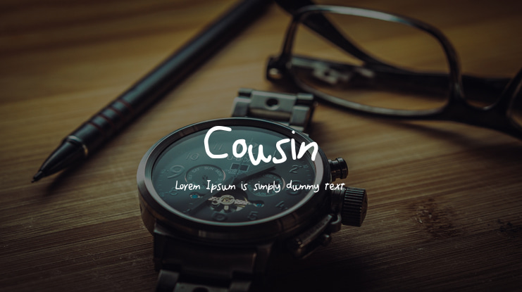 Cousin Font