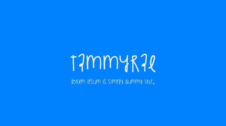 TammyRae Font