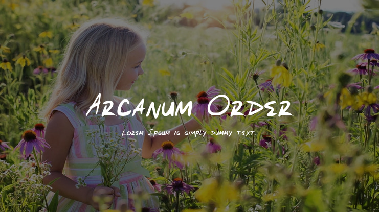 Arcanum_Order Font