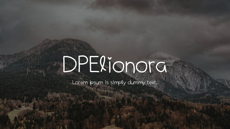 DPElionora Font