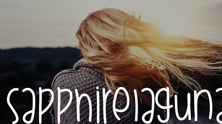 SapphireLaguna Font