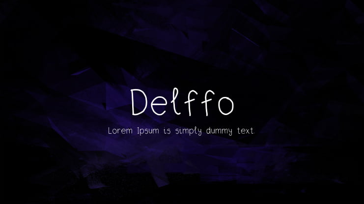 Delffo Font