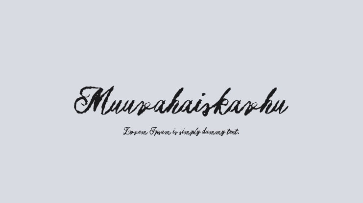 Muurahaiskarhu Font