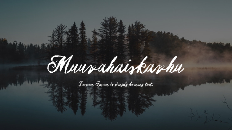 Muurahaiskarhu Font