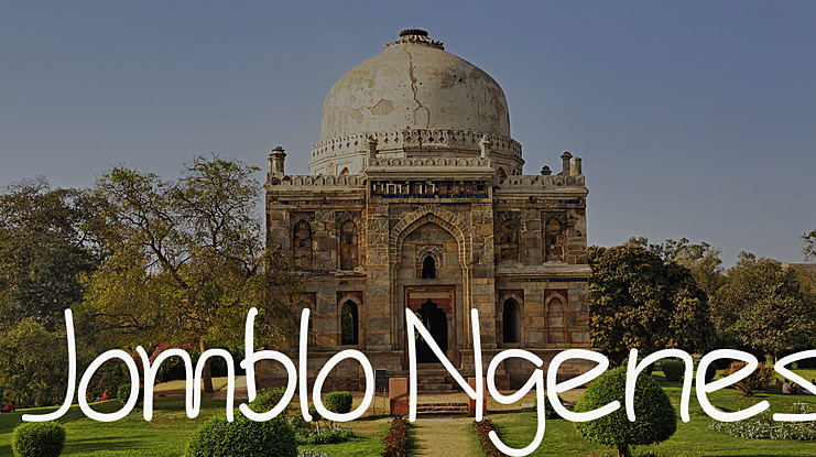 Jomblo Ngenes Font Family