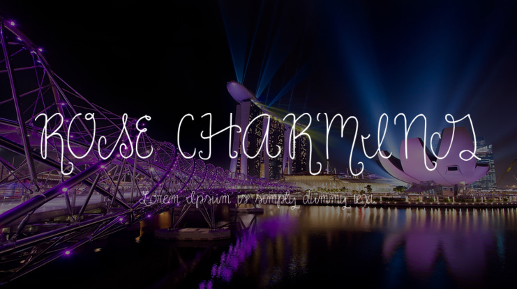 ROSE CHARMING Font