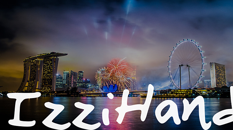 IzziHand Font