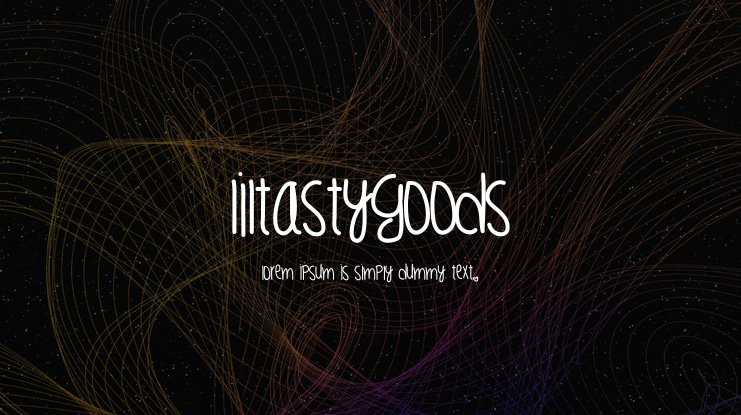 LilTastyGoods Font