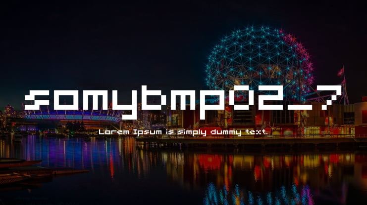 somybmp02_7 Font