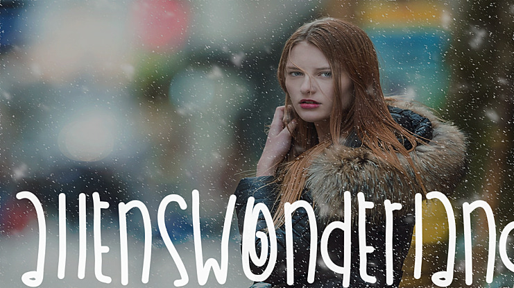 AllensWonderland Font