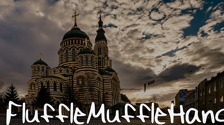 FluffleMuffleHand Font