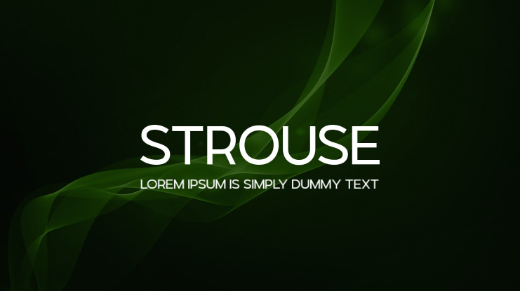 Strouse Font