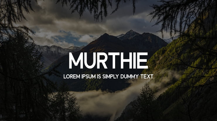 Murthie Font