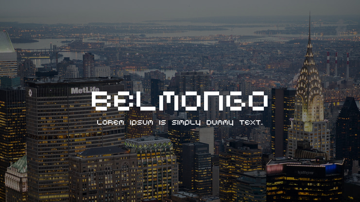 Belmongo Font