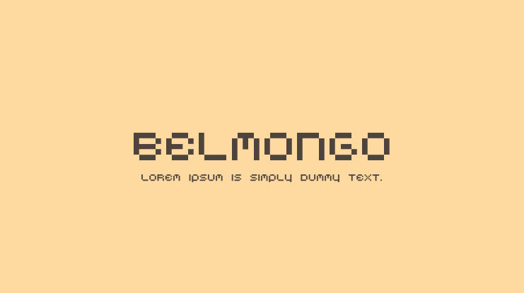 Belmongo Font