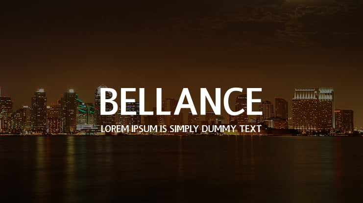 Bellance Font