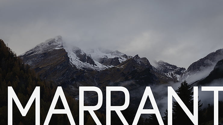 Marrant Font