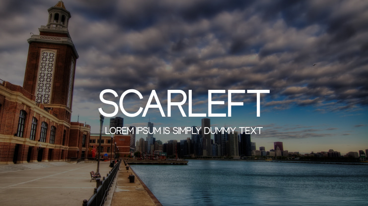 Scarleft Font