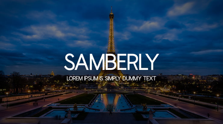 Samberly Font