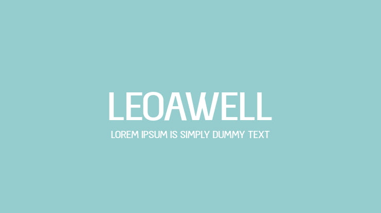 Leoawell Font