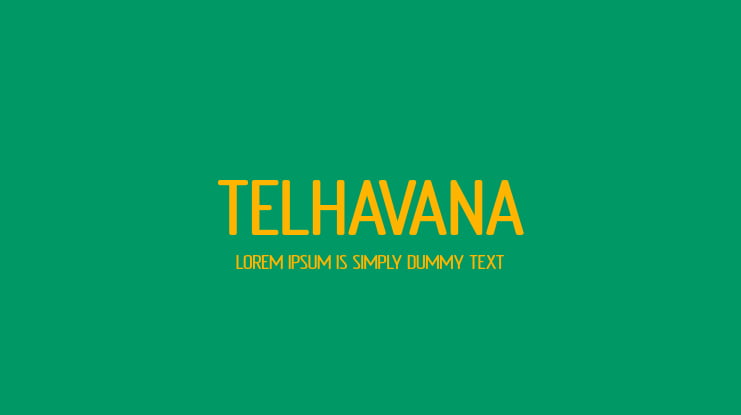 Telhavana Font