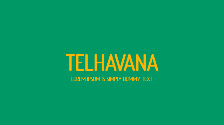 Telhavana Font