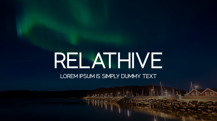 Relathive Font