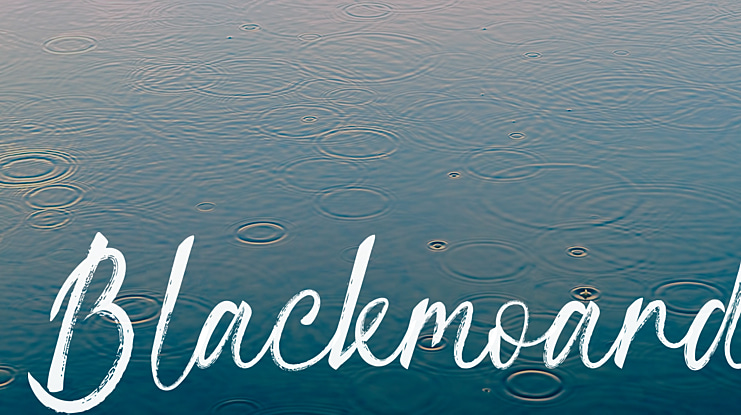 Blackmoard Font