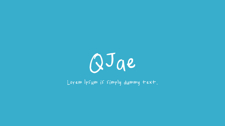 QJae Font