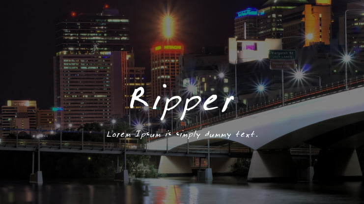 Ripper Font