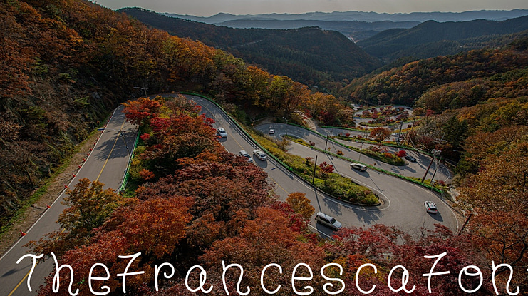 TheFrancescaFont Font