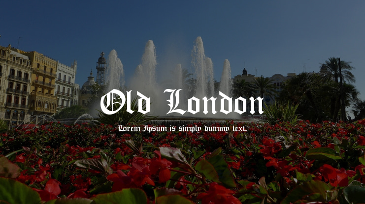 Old London Font Family