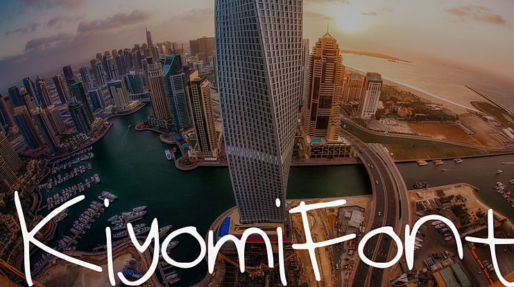 KiyomiFont Font