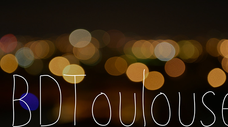 BDToulouse Font