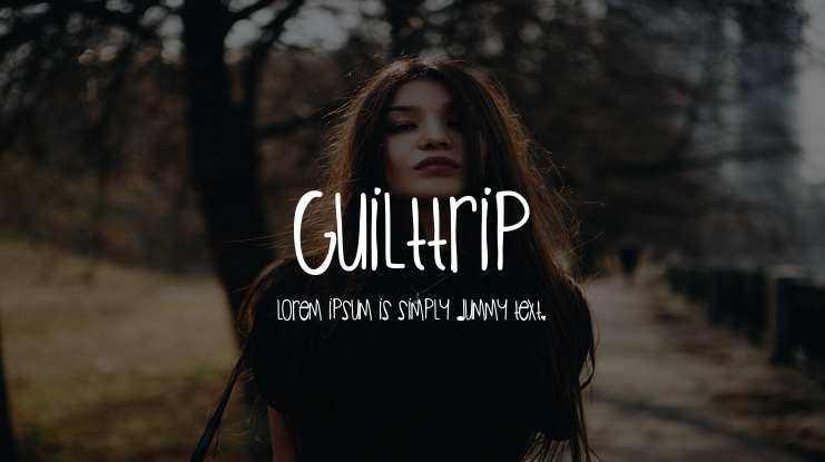 GuiltTrip Font