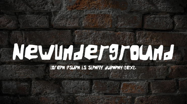 NewUnderground Font
