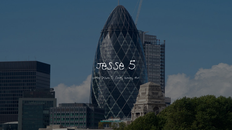 Jesse 5 Font