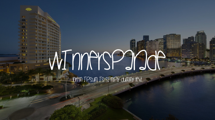 WinnersParade Font