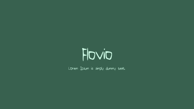 Flovio Font