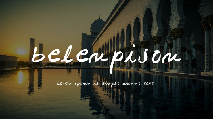belenpison Font