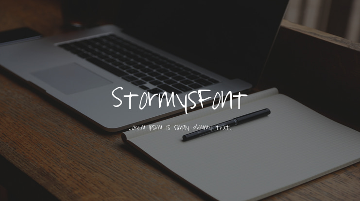 StormysFont Font