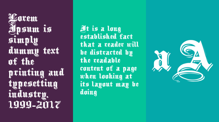 Black family Font Family