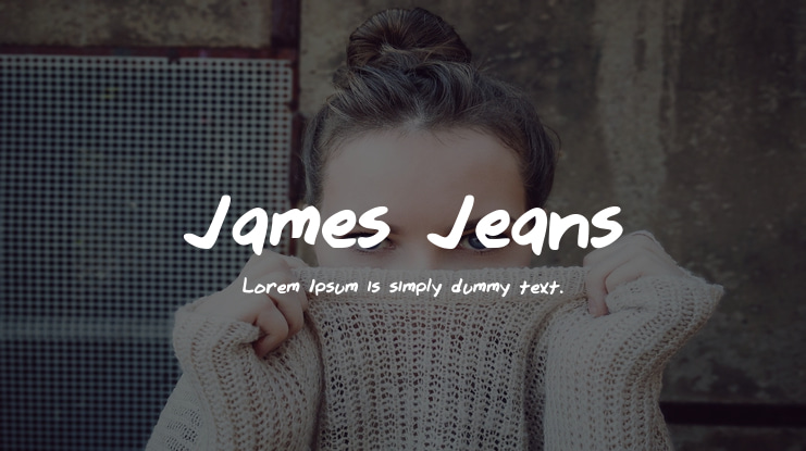 James Jeans Font