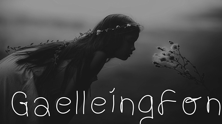 GaelleingFont Font