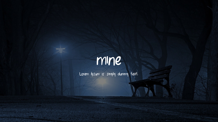 mine Font