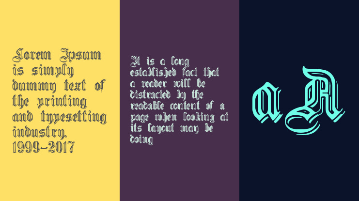 Germanica Family Font Family