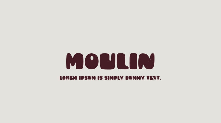 Moulin Font