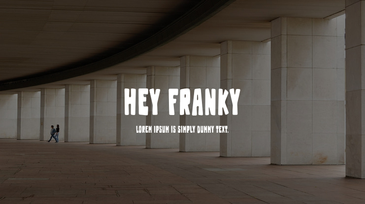 Hey Franky Font